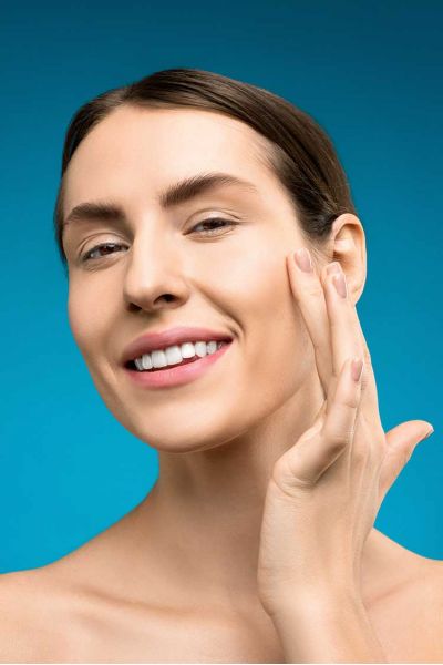 Woman after Eczema treatment